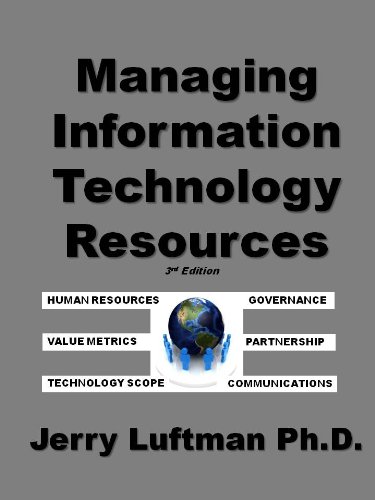 Textbook - Managing Information Technology Resources - 3rd Edition