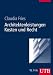Architektenleistungen: Kosten und Recht (Uni-Taschenbücher M)