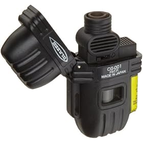 Blazer CG-001 Butane Refillable  Torch Lighter, Black