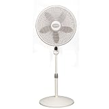 Lasko Oscillating Pedestal Fan with Remote Control, 18 Inches, 1854