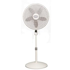 Lasko Oscillating Pedestal Fan with Remote Control, 18 Inches, 1854