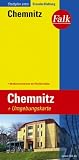 Falk Stadtplan Extra Standardfaltung Chemnitz