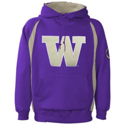 Buy Men`s Washington Huskies Class Act Big Logo Hoodie