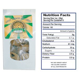 Vegan, Made Without Wheat or Gluten Mint Chocolate Cookies (8oz) 