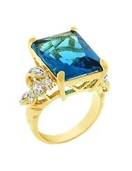Blue Lagoon Cocktail Ring