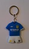 Manchester City FC Carlos Tevez #32 Home Jersey Keychain