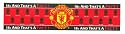 Manchester United F.C. Window Sticker 18 Times Champions