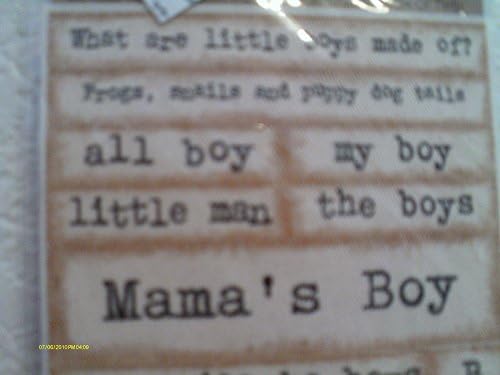 All My Memories Mama's Boy Expressions Twill Sayings