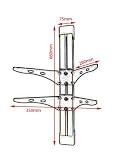 Click for more about SWB Single Wall Bracket For AV Equipment Sky DVD PS3 - Mhel.