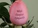 1 Dozen Pink Speaking Roses Personalized with With Deepest Sympathy