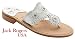 Jack Rogers Navajo Women's White Thong Sandals.