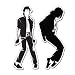 MICHAEL JACKSON 2 STICKER SET - Sticker Decal - #S0057