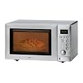 Clatronic MWG 779 H Doppelgrill-Mikrowelle / 25 L / 900 W / edelstahl