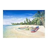 Down Montserrat Way by Dennis Shattuck Outdoor Wall Art - 26x17