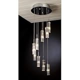 Trend Lighting A800026-9-S 9 Light Spirale Crystal Multi-Light