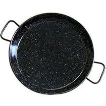 Myson Authentic Spanish Enameled Steel Paella Pan, 15 Inch