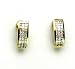Diamond Earrings 1.29k G.S.I. Princess Cut Diamonds on 14k Gold with Post Earrings