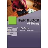 H&R Block At Home 2009 Deluxe Federal + State + eFile [Formerly TaxCut]