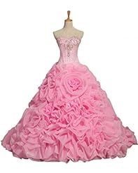 Sweetheart  Organza/Satin Quinceanera Dress  With Ruffles