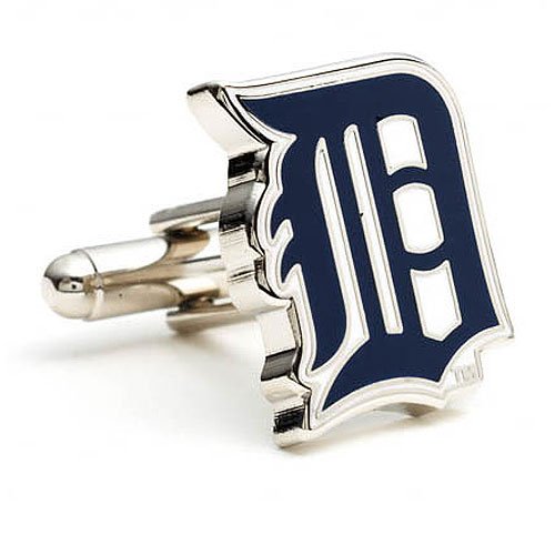 Detroit Tigers MLB Logo'd Executive Cufflinks w/Jewelry Box
