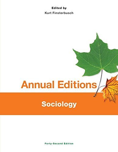 Annual Editions: Sociology, 42/e 42nd edition by Finsterbusch, Kurt (2014) Paperback
