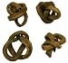 Pet Supplies : Double Bully Pretzel - Pkg of 10