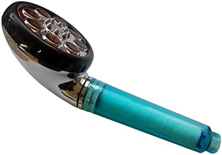 new Cool Shower Head Hand Held Chrome Two Functions Built-in a Sediment Filter New