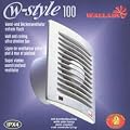 L�fter Ventilator W-Style Timer Verschluss 100mm 95m�/h