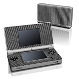Black Carbon Fiber Weave Design Decorative Protector Skin Decal Sticker for Nintendo DS Lite
