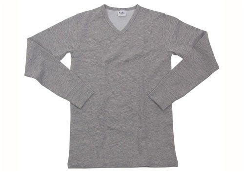 Thermo-Sport-Funktions- Unterhemd lang grau XS-XXL