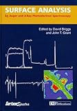Surface analysis by Auger and x-ray photoelectron spectroscopy