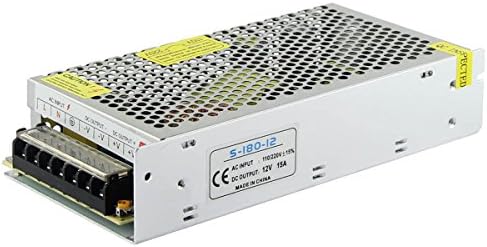 Fineuu AC To DC 12V Switch Power Supply 120W 150W 180W 240W 360W 480W 600W For LED Strip CCTV (180W)