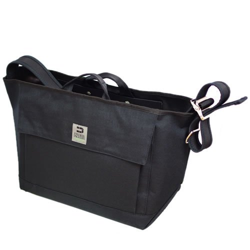 FREDRIK PACKERS(フレドリックパッカーズ) メッセンジャーバック Professor Pack プロフェッサーパック Black×Black trim：Black Mサイズ