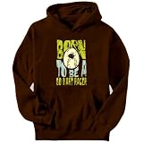 Born To Be A Go-Kart Racer Sports Mens Hoodie (Brown, Sizes X-Small - XXX-Large)