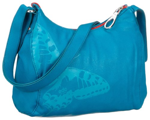 EDC by Esprit Alamo A48000, Damen Umh&auml;ngetasche, t&uuml;rkis, (bright turquoise 448), 21X26X5