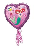 Little Mermaid Flat 17in x 17in Pull String Pinata