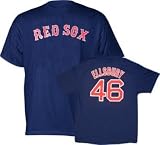 Jacoby Ellsbury Boston Red Sox Navy Jersey Name and Number Youth T-Shirt