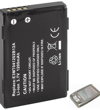 Goobay 79828 Ersatzakku f&uuml;r Mitac A201 Yakumo Delta x PDA 1 (1200mAh) Preisvergleich