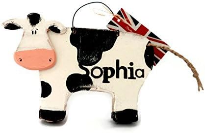 Cow Wall decor - Personalized bedroom wall decor - Cow Art