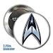 Search : Star Trek Button ~ Star Fleet Badge 2.25 Inches in Diameter