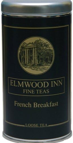 Elmwood Inn French Breakfast Tea, Loose Black Tea ~ Fine Teas ~ 4 oz Tin