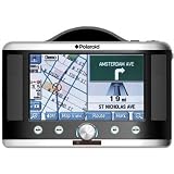 Polaroid MGM-0550 5.6 Touch Screen Portable GPS System with DVD Player (Pre-loaded Maps of US and Canada/AV in , Built-in FM wireless transmitter)