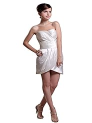 Beaded Satin Mother-of-the-Bride Dress 