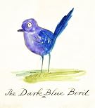 The Dark Blue Bird, by Edward Lear (Print On Demand)