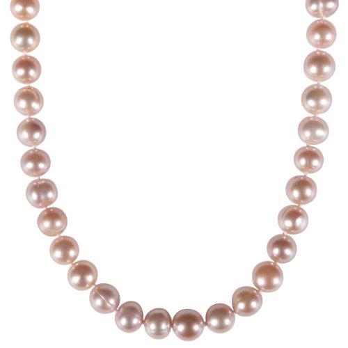 Pink Freshwater Cultured Pearl Necklace, 50''