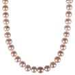 Pink Freshwater Cultured Pearl Necklace, 50"
