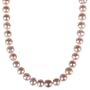 Pink Freshwater Cultured Pearl Necklace, 50"