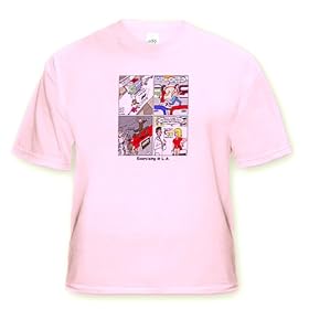 Rich Diesslins Funny General Cartoons - L.A. Workouts - T-Shirts