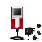 International Wall / AC Charger for the iRiver H10 6GB - Gomadic Brand w/ TipExchange Technology