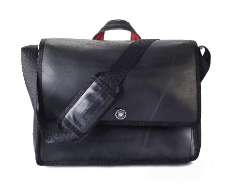 Bentley Luxe Messenger Bag Made in the USA Eco-Friendly Recycled